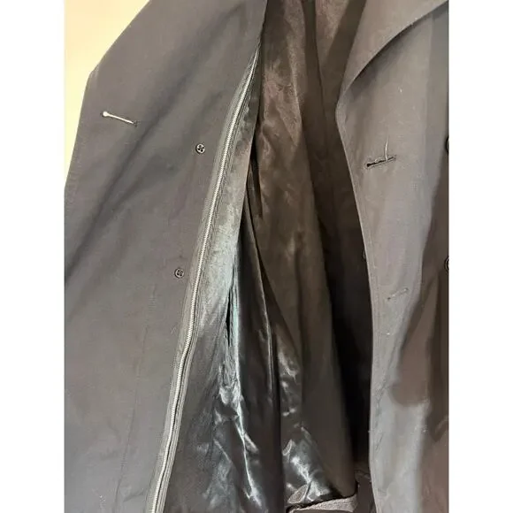 Vintage men’s Raincoat trench coat - Picture 2 of 5